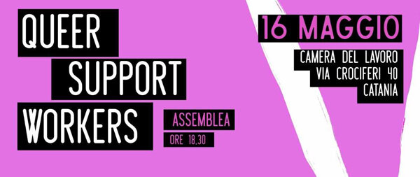 Il 16 maggio alla Camera del Lavoro l'evento &ldquo;Queers support the workers", la Comunit&agrave; LGBTQIA+ a sostegno dei referendum