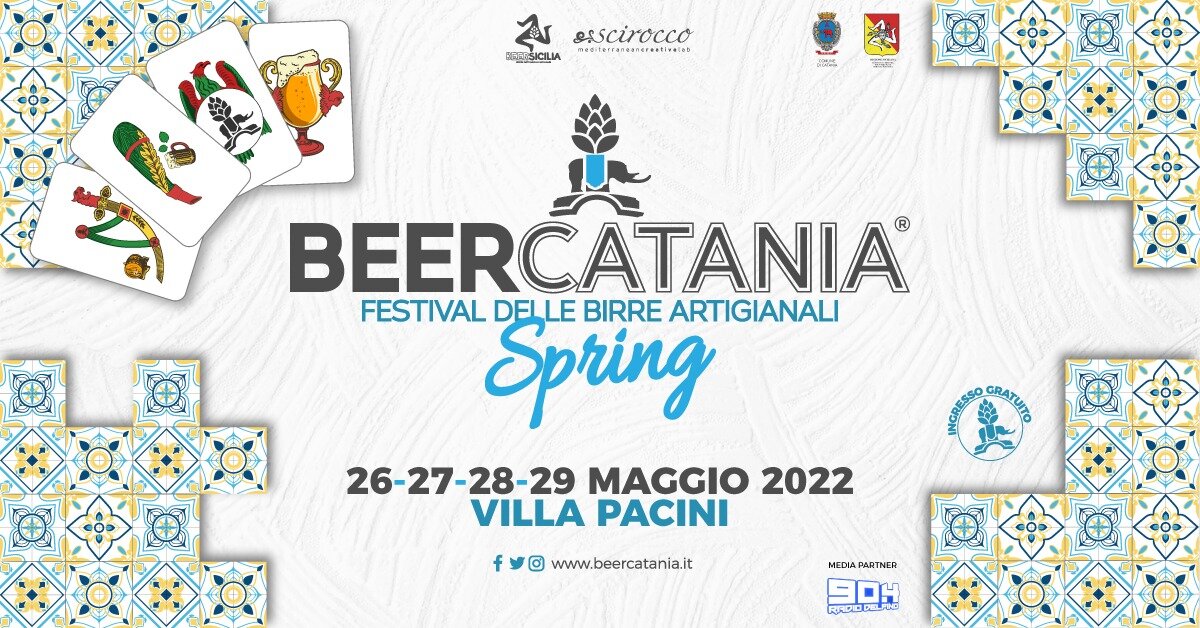 BeerCatania, dal 26 al 29 maggio a Villa Pacini l'edizione Spring 2022 BeerCatania, dal 26 al 29 maggio a Villa Pacini l'edizione Spring 2022