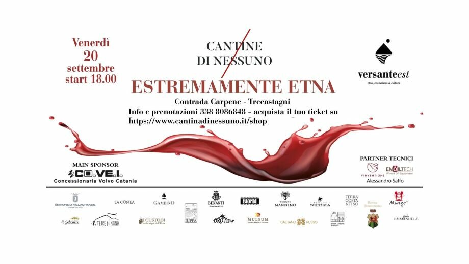 Versante Est 2024: &ldquo;Estremamente Etna&rdquo; il 20 settembre a Trecastagni