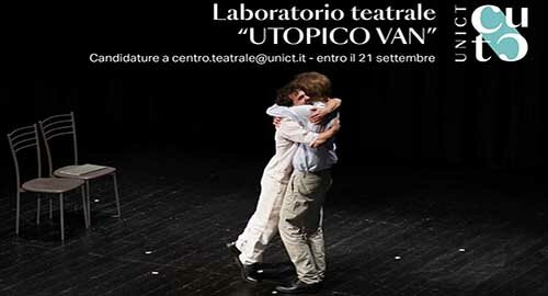 Aperte le candidature al laboratorio teatrale "Utopico VAN"