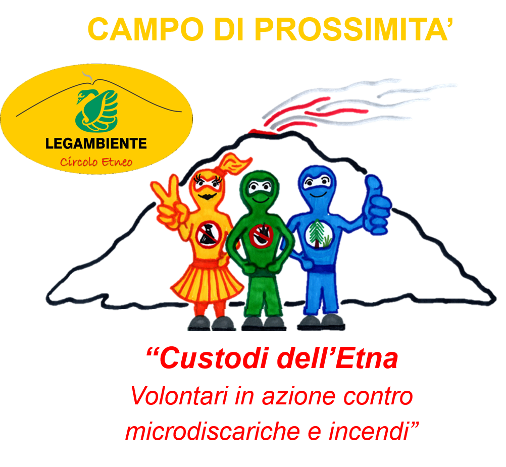 Il Circolo Etneo di Legambiente inaugura il primo campo di prossimit&agrave; sull&rsquo;Etna dal 7 all&rsquo;11 luglio a Piano Provenzana