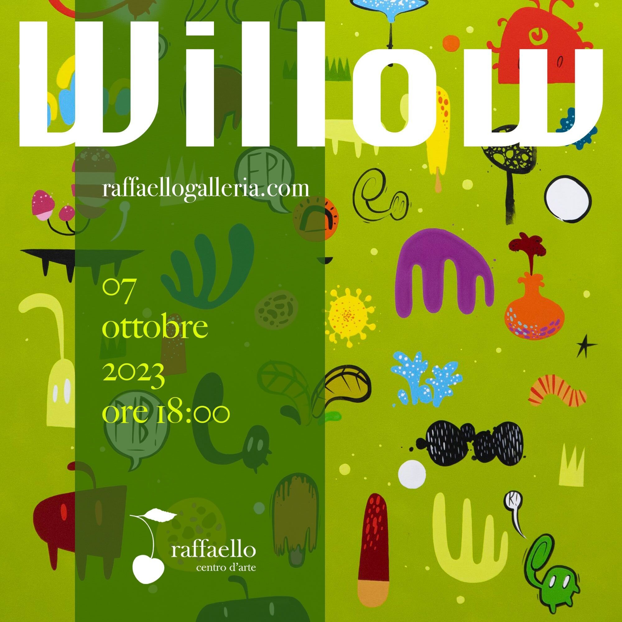 Al “Centro d’arte Raffaello” di Palermo la personale dell’artista milanese Willow Al “Centro d’arte Raffaello” di Palermo la personale dell’artista milanese Willow