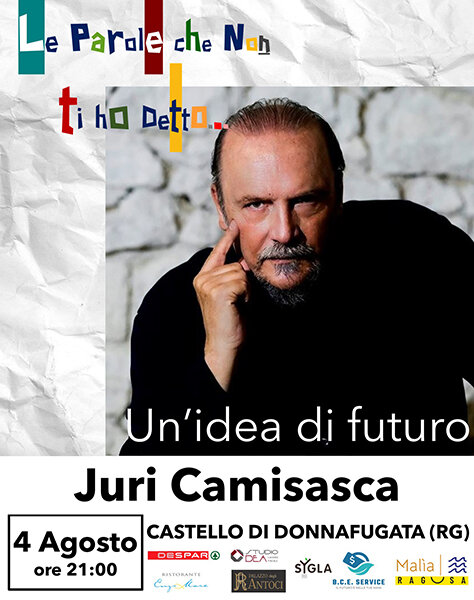 Stasera al Castello di Donnafugata "Un'idea di futuro" con Juri Camisasca
