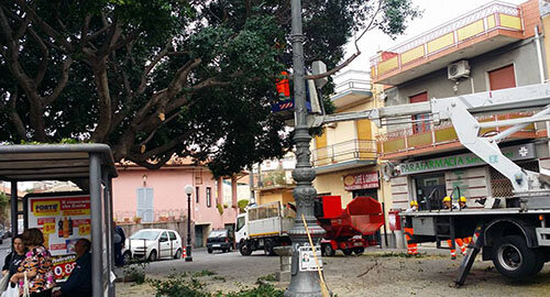 Lavori di decoro in piazza Chiesa Madre e parcheggio scambiatore nella VI circoscrizione