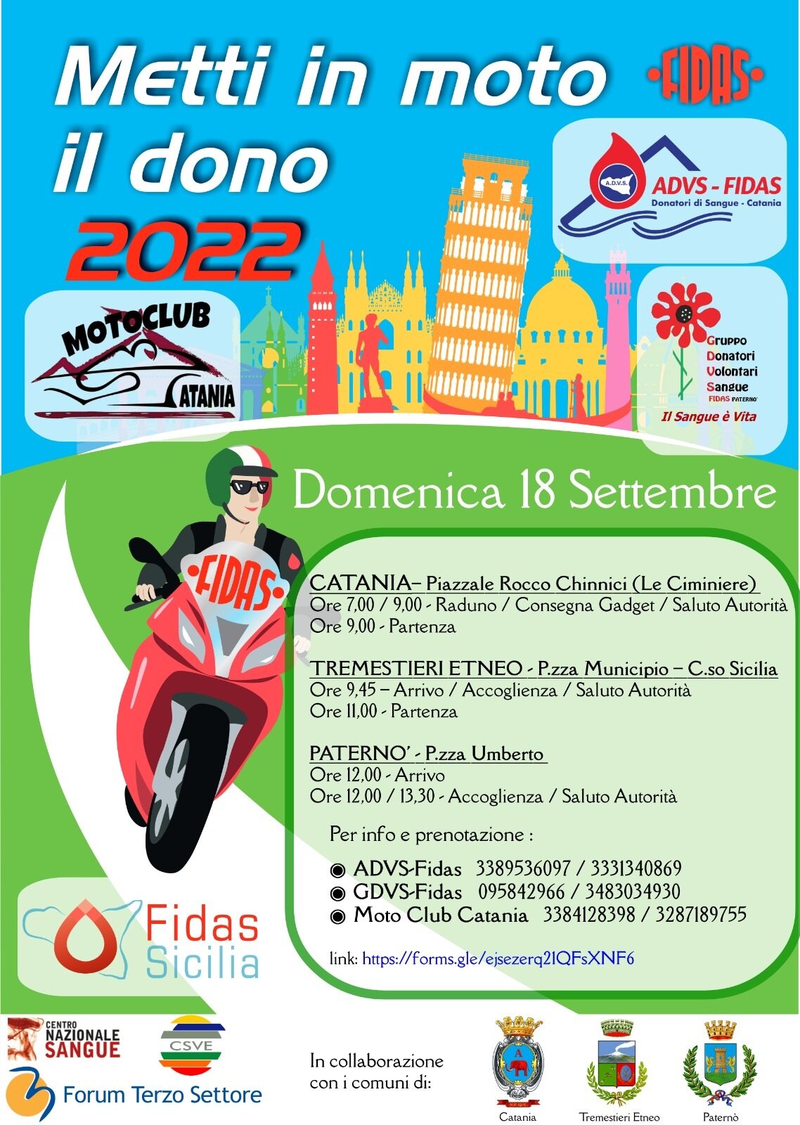 &ldquo;Metti in moto il dono&rdquo; per dire Si alla Vita, a Catania il 18 settembre