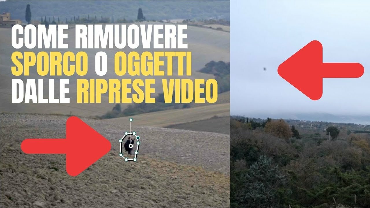 RIMUOVERE OGGETTI DALLE RIPRESE VIDEO