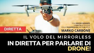 In diretta su Promirrorless per parlare di Drone