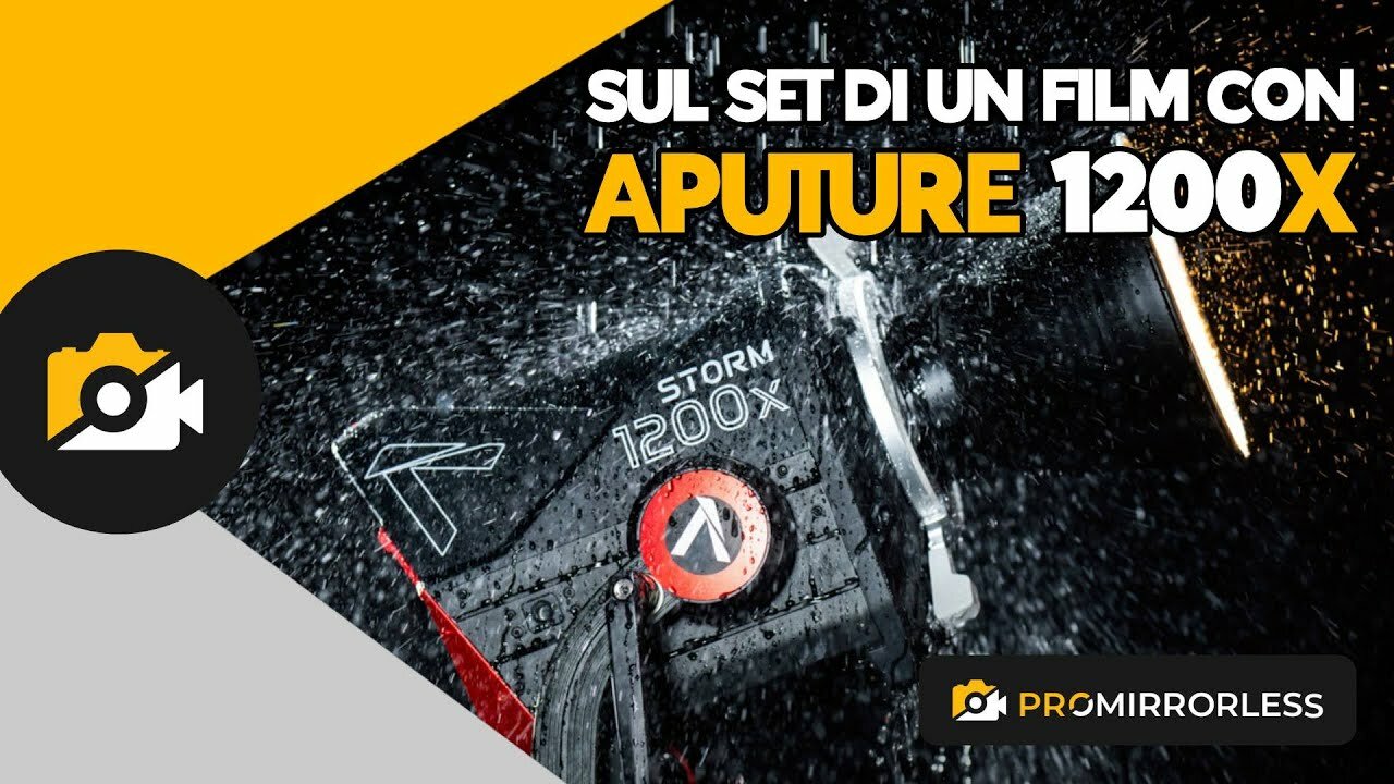 Sul set di un film con Aputure 1200X: potenza e precisione nella luce cinematografica