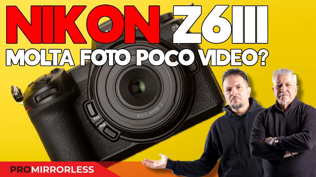 NIKON Z6III TANTA FOTO POCO VIDEO?