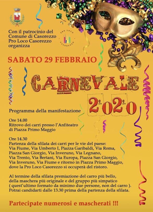 Carnevale 2020