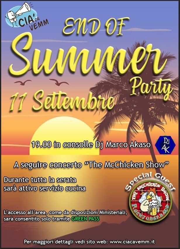 End of SUMMER Party 2021