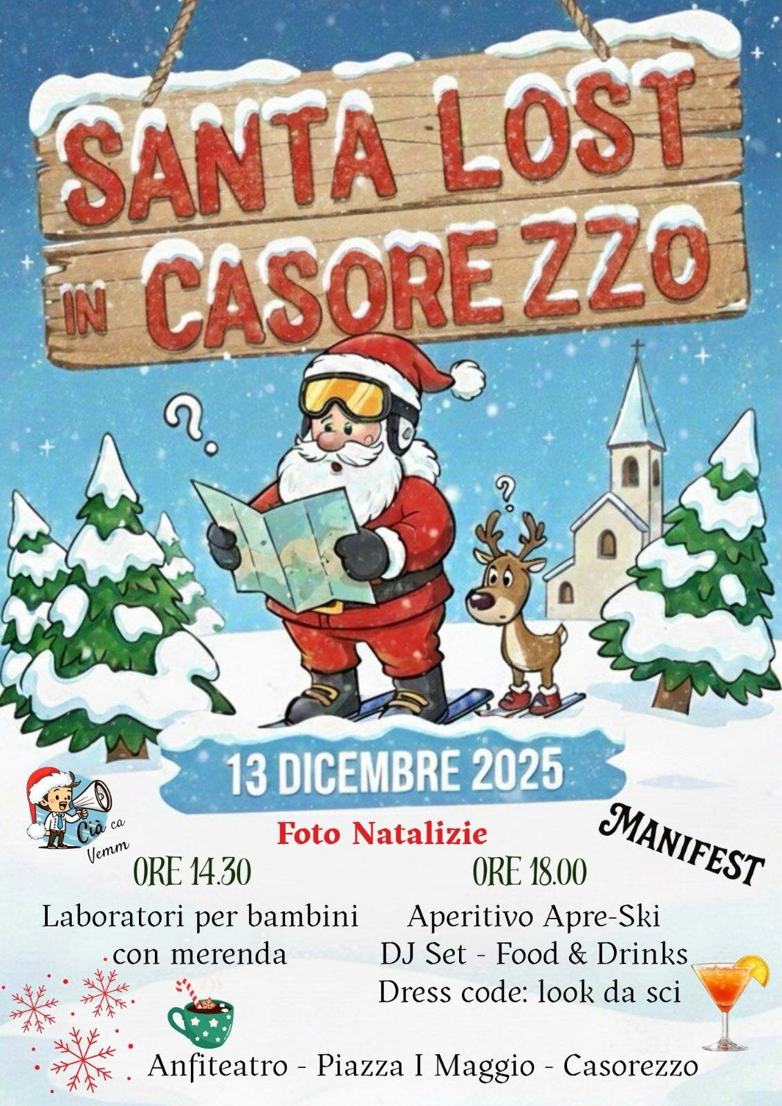 SANTA lost in Casorezzo SANTA lost in Casorezzo