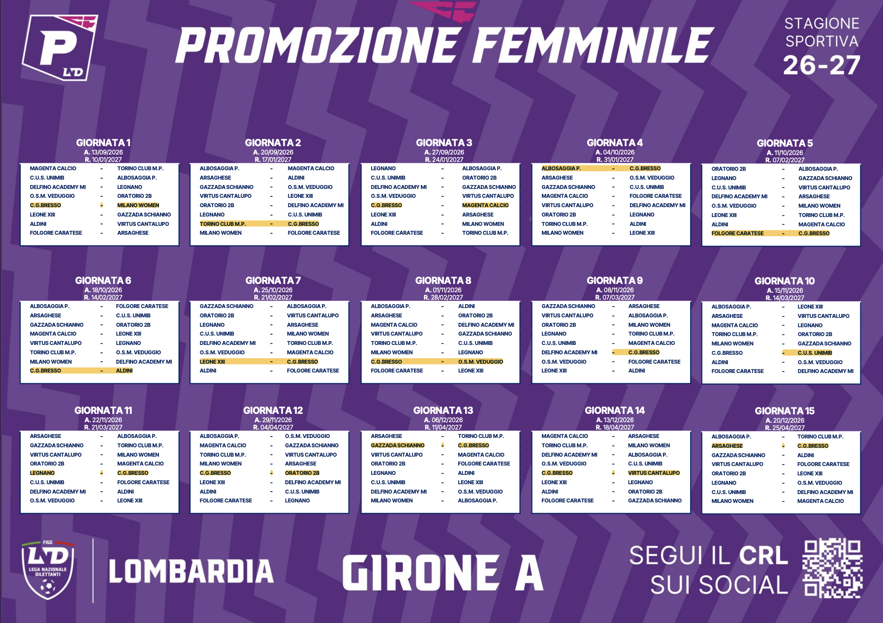 PROMOZIONE: la stagione è pronta!
