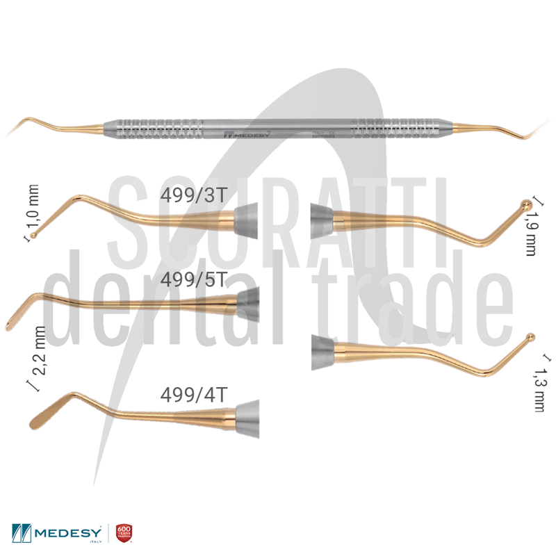 Composite modeller TiN 499/T spatula plugger