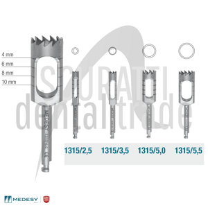 Bone Trephine Drills TREPHINE Medesy®