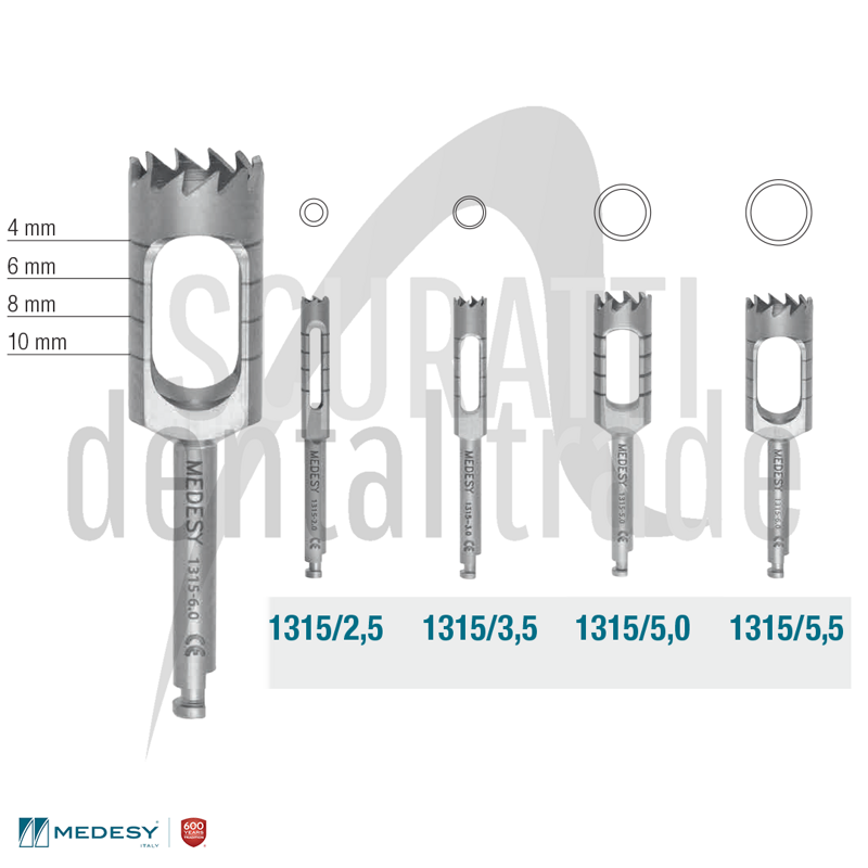 Bone Trephine Drills TREPHINE Medesy®