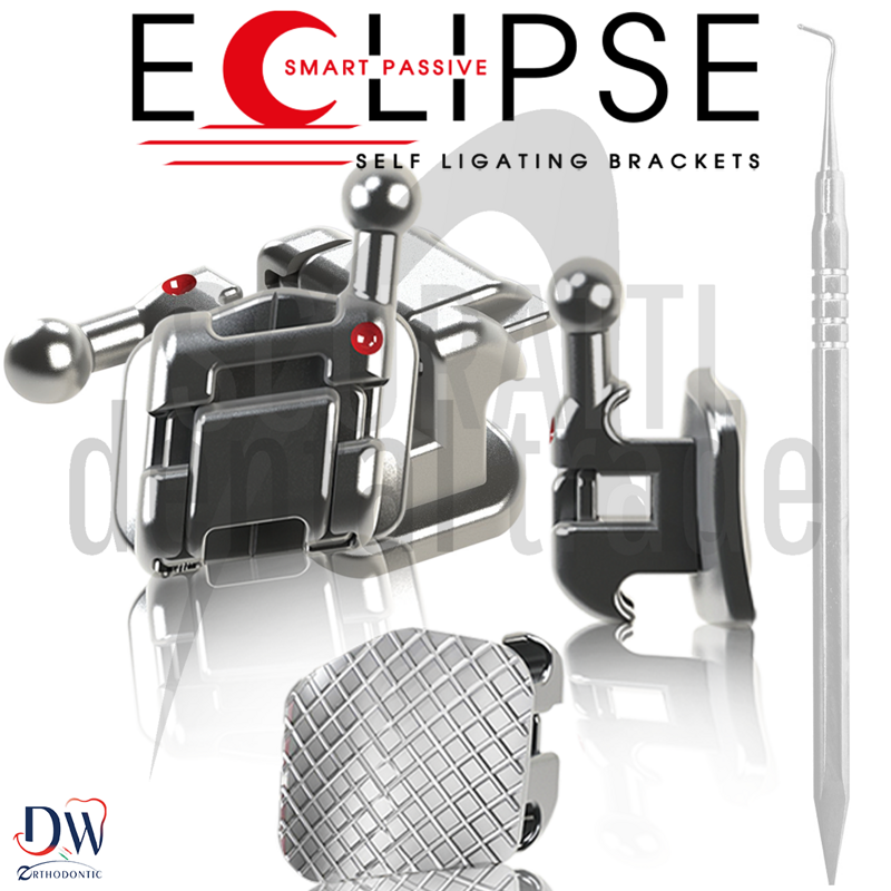 Self Ligating Brackets Eclipse Smart Passive MBT