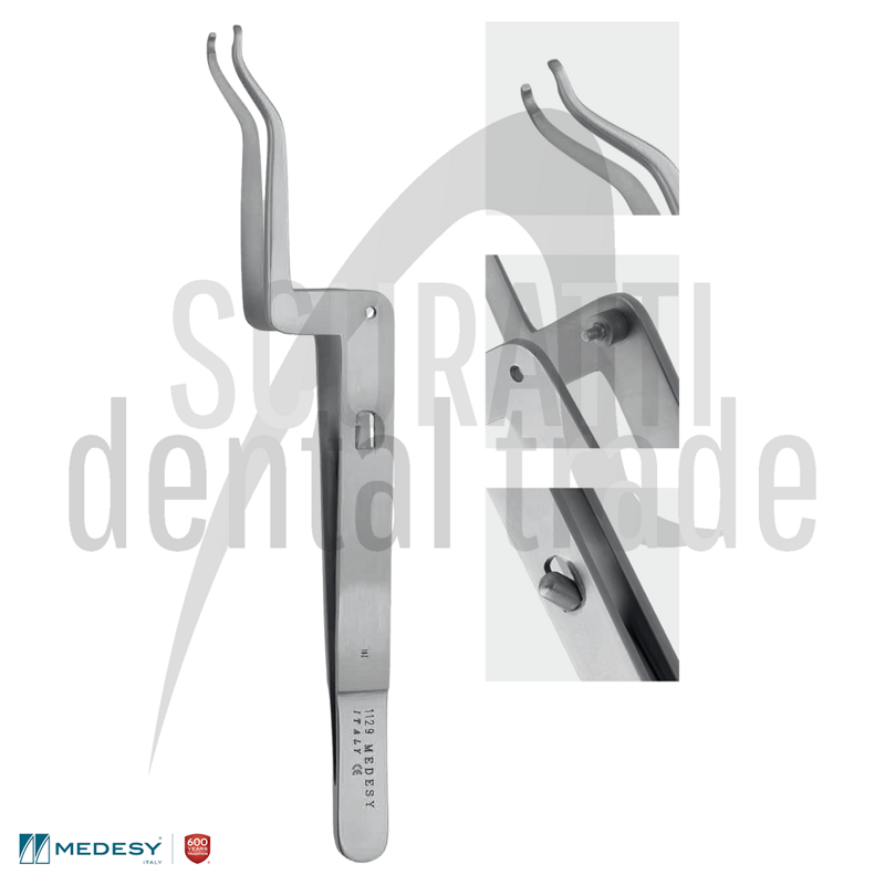 Medesy Locking Implant Tweezers for Pins and Abutments – 1129
