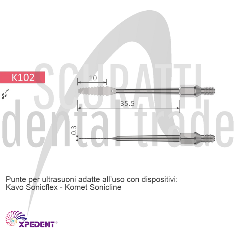 Minimally Invasive Surgical Tip K102 – Ultrasound