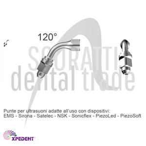 120° Angular Supports for Ultrasonic Endodontic Files