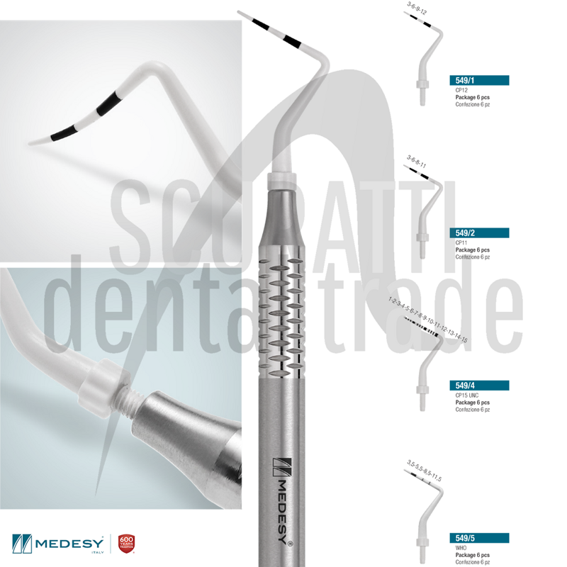 Medesy Plastic Periodontal Probes for Implantology