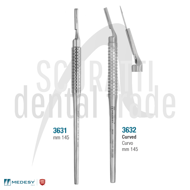 Stainless Steel Scalpel Handle Ø8mm 145mm