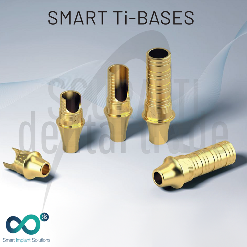 Smart Ti-Base MEGAGEN ANYRIDGE® Internal Conical CAD-CAM