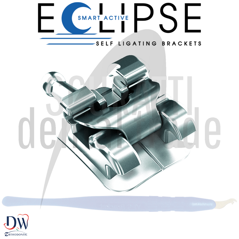 Eclipse Smart Active Self-ligating Brackets | Roth .022