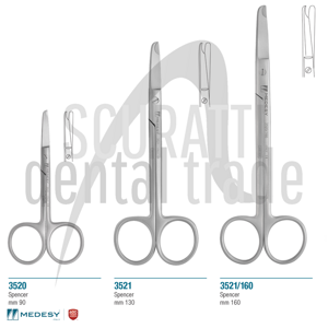 Spencer Surgical Scissors for Suture Removal
