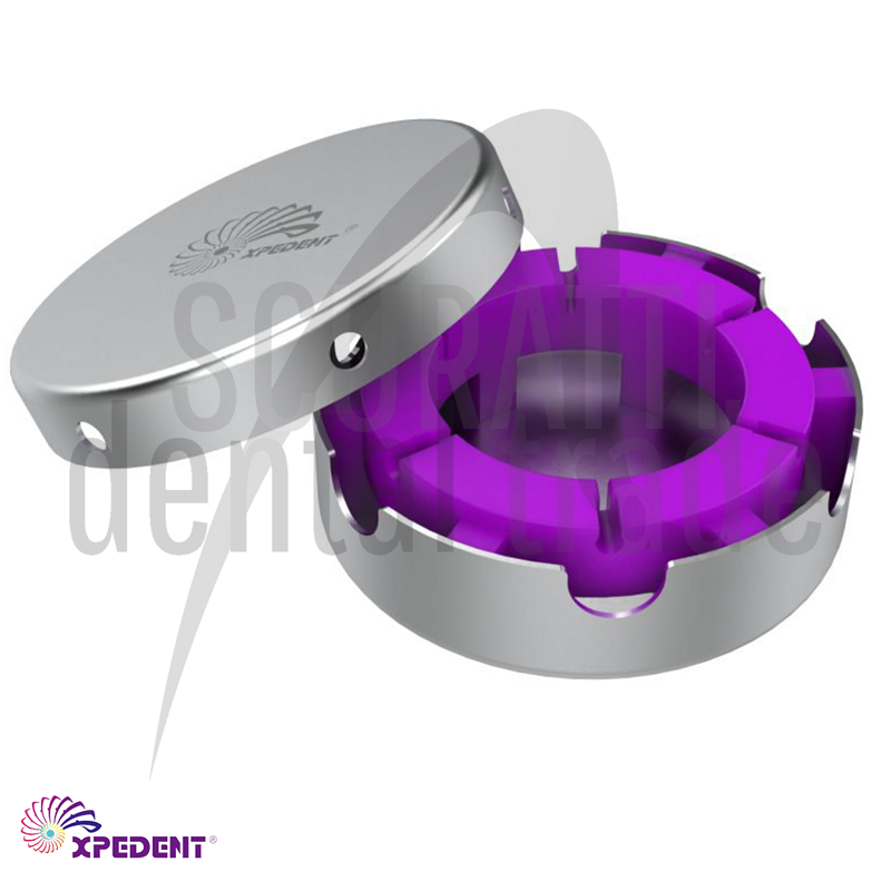 ABOX Purple Ultrasonic Tip Holder Stainless Steel Autoclavable