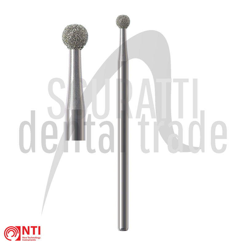 Frese chirurgiche diamantate sferiche 801-029-HP