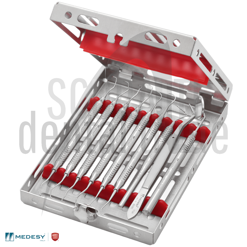 Medesy 1671/1 Professional Periodontal Instrument Set