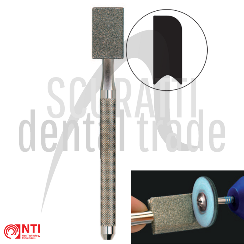 Shaped diamond tool for rubber burs maintenance | P4060