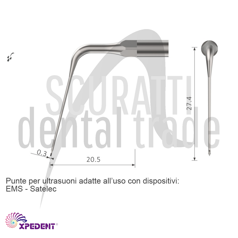 ROGP-90 Ultrasonic Endodontic Tip for Gutta-Percha Removal