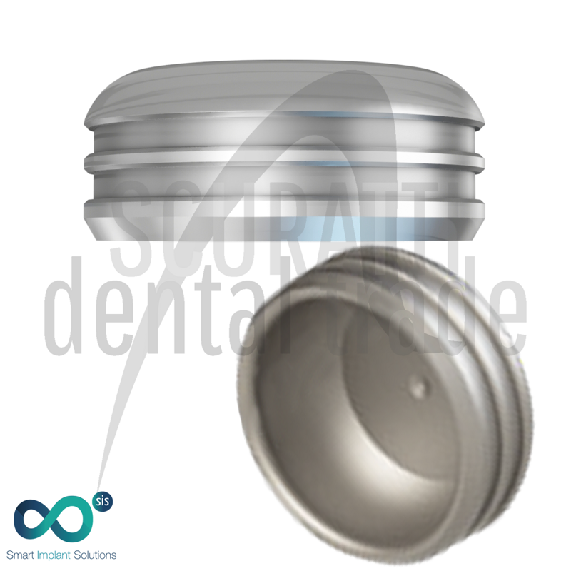 SIScator Metal Box for Removable Dentures Compatible Locator®