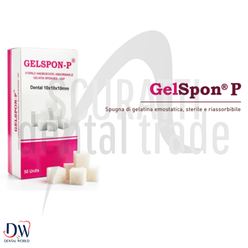 GelSpon® P Absorbable Hemostatic Sponge 50 pcs