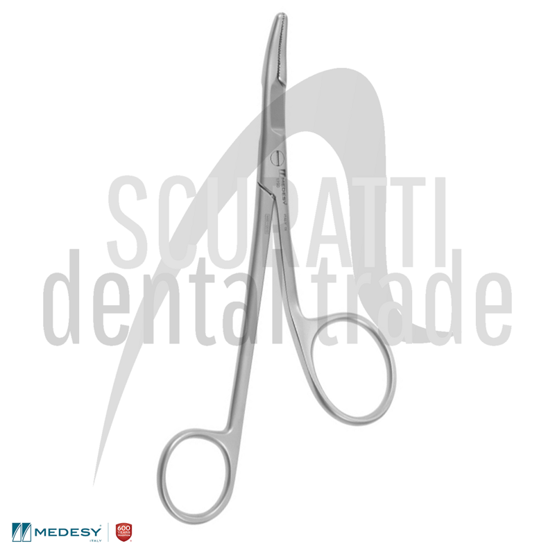 Medesy 1750 Gilles needle holder stainless steel with cutter 160mm