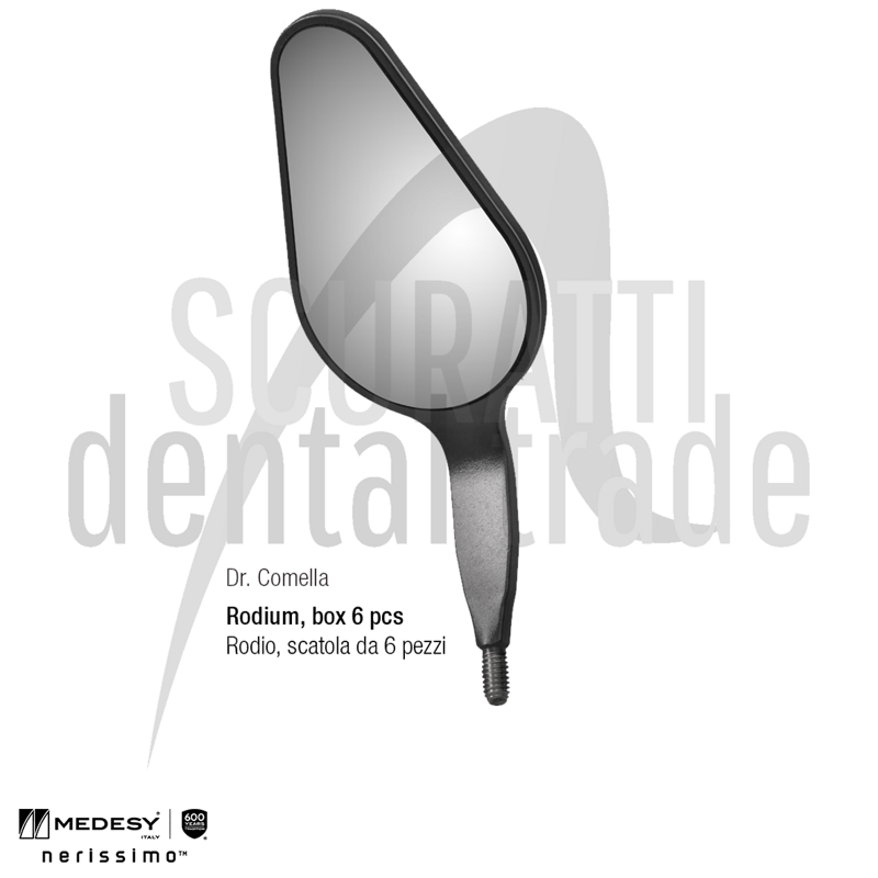 DLC Drop-Shaped Oral Mirrors 4903/10RO.NE – Dr. F. Comella