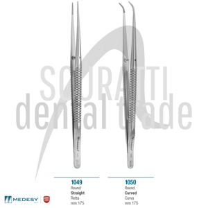 Medesy Micro Surgical Tweezers Serrated Tips 175mm