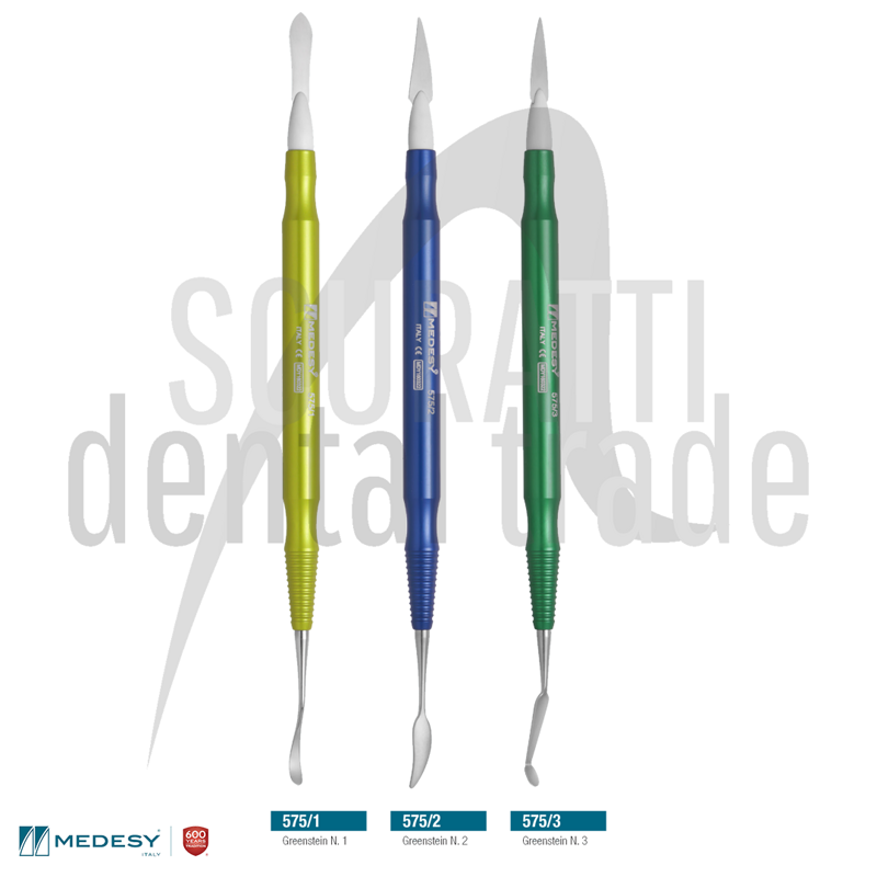 Greenstein Ceramic Spatulas 575 for Dental Technicians