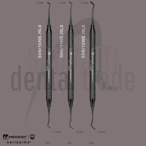 Medesy 509/NE Nerissimo composite spatulas DLC