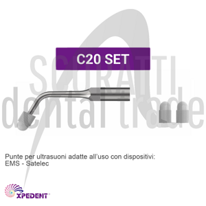 Set C20 Ultrasonic Condensation Tip for Inlays and Onlays