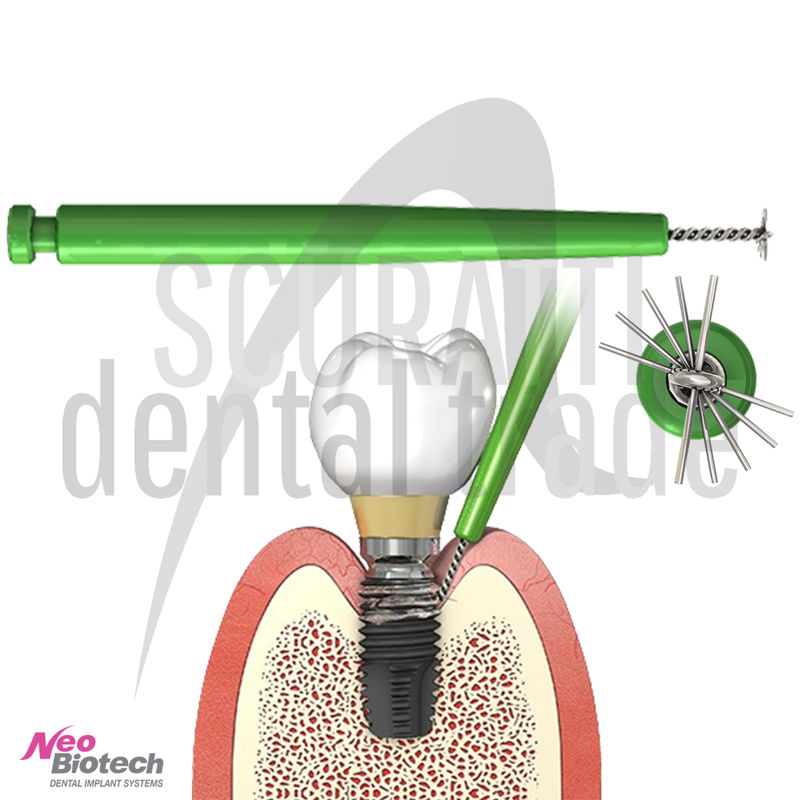 I-BRUSH1 Peri-Implantitis Brush for Implant Decontamination