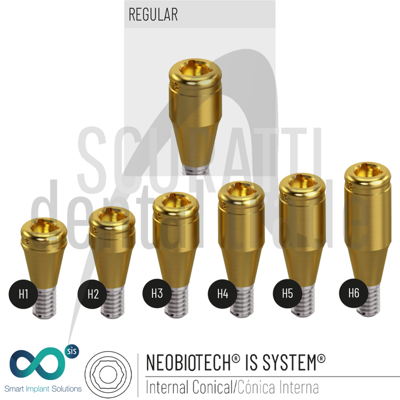Siscator Abutment compatible Locator® for NEOBIOTECH IS System