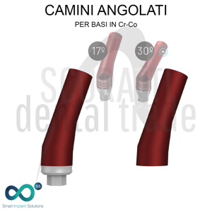 Angled Burnout Chimneys for Cr-Co MEGAGEN ANYRIDGE® Bases