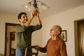 volontario lampadario