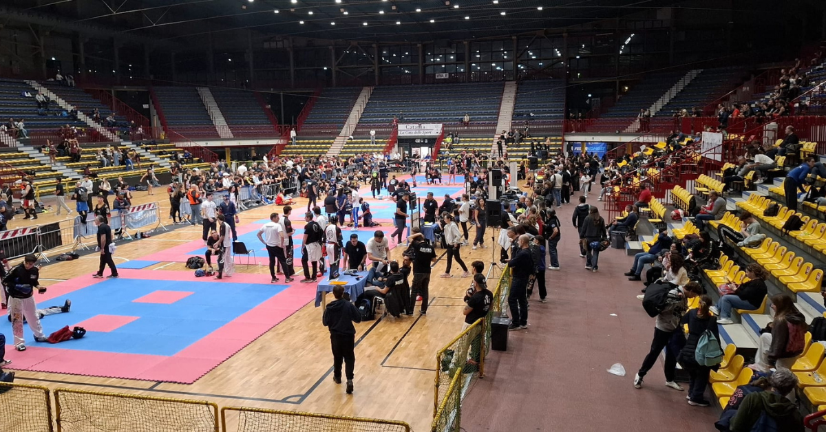 Kickboxing, spettacolo al PalaCatania: oltre 500 atleti per la prima fase del Campionato Regionale