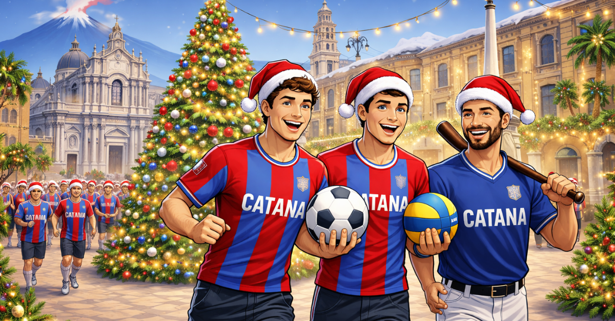 Buon Natale a tutti gli sportivi catanesi: tra successi e contraddizioni