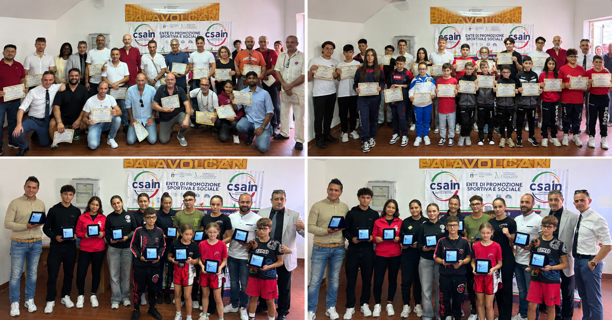 Karate e kickboxing fanno squadra: ad Acireale la festa dei campioni CSAIn