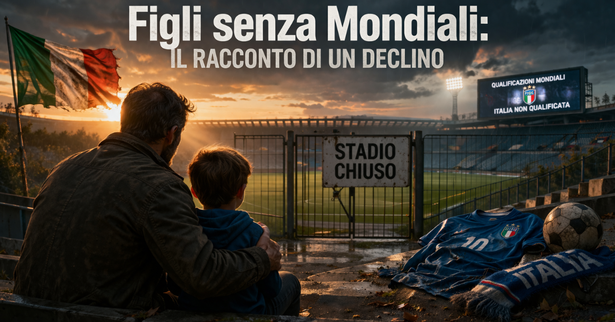 Figli senza Mondiali: il racconto di un declino
